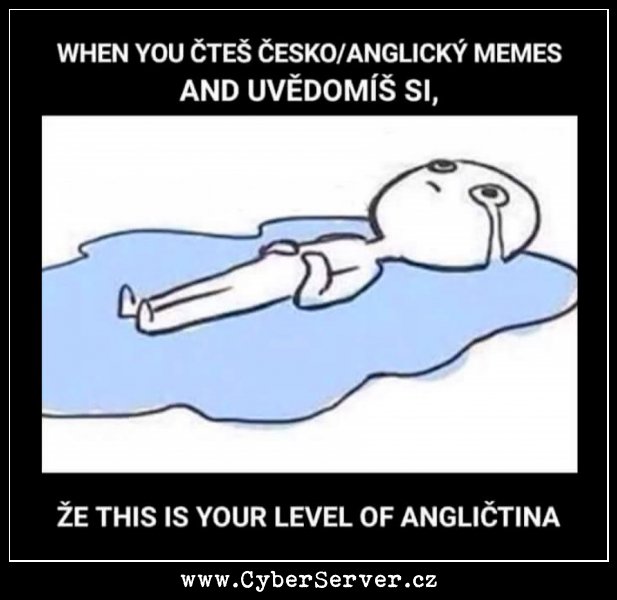 When you čteš česko/anglický memes