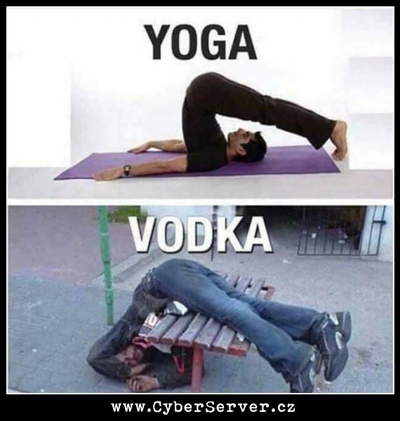 Yoga vs Vodka